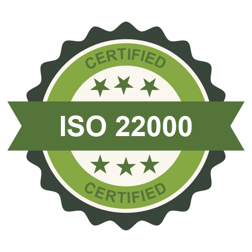ISO 22000 certification mark
