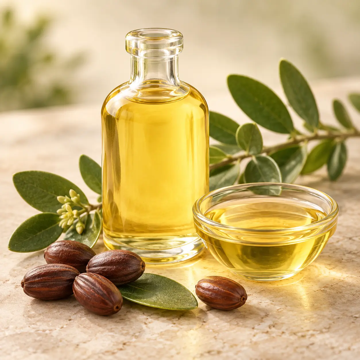 Jojoba Oil (Cold-Pressed)