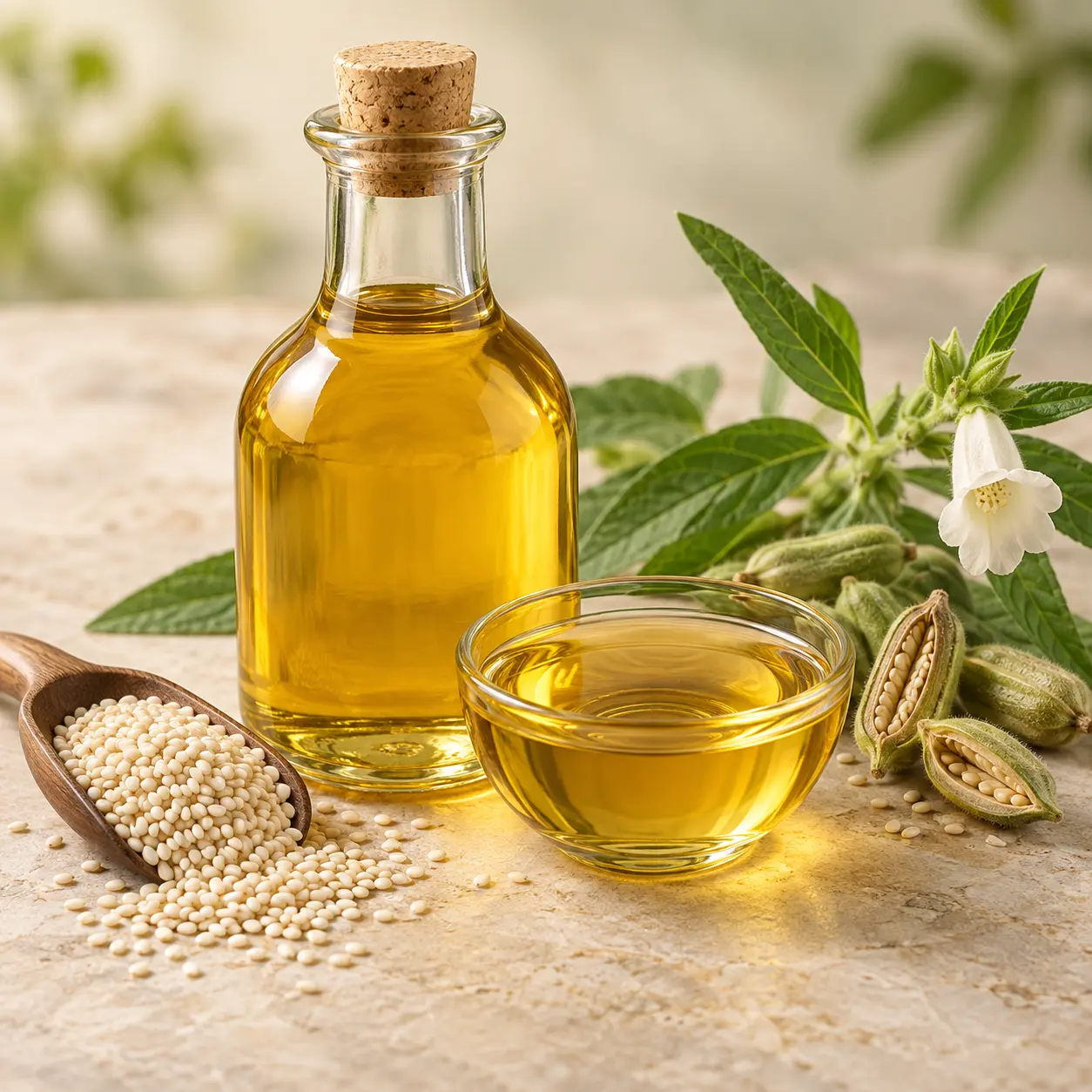Sesame Oil (Cold-Pressed)