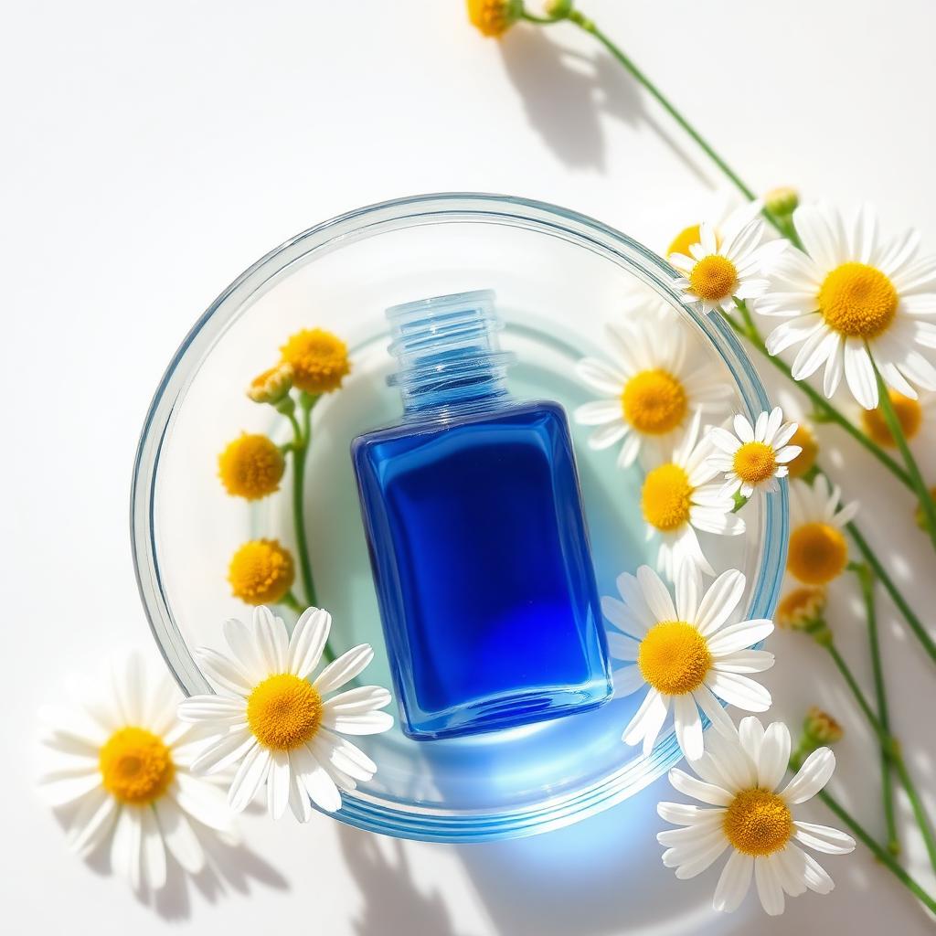 Blue Chamomile Oil (German Chamomile)